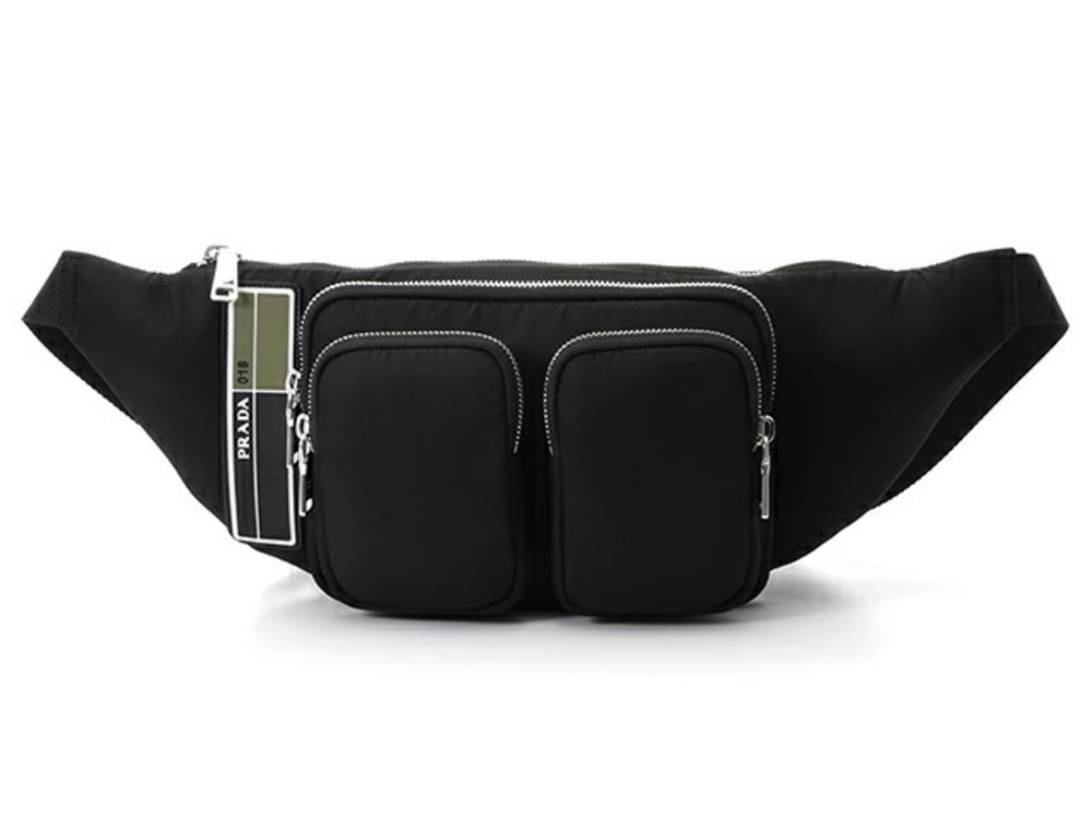 Prada Waist Bum Body bag body belt black